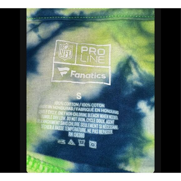 Seattle Seahawks Tie-Dye Long Sleeve - Picture 3 of 3